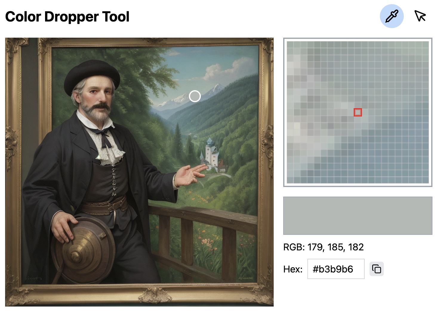 Color Dropper Tool